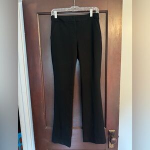 Express Black Columnist Barely Boot Mid Rise Women's Dress Pants